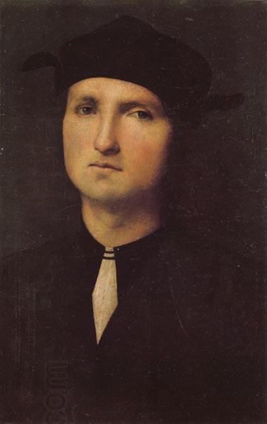 PERUGINO, Pietro Portrait of a Young Man China oil painting art